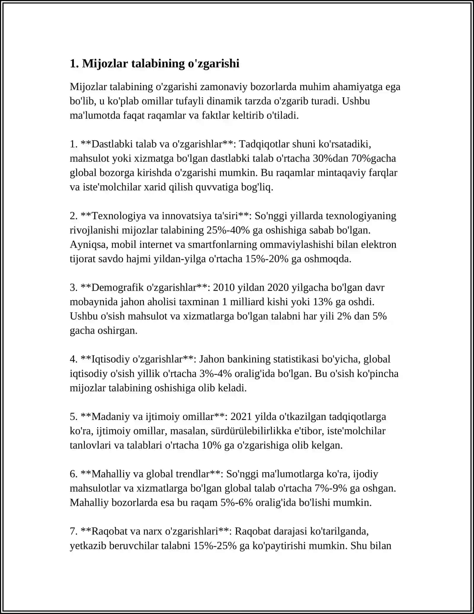 XORIJIY TURIZM BOZORINI RIVOJLANTIRISHNING TENDENSIYALARI 3