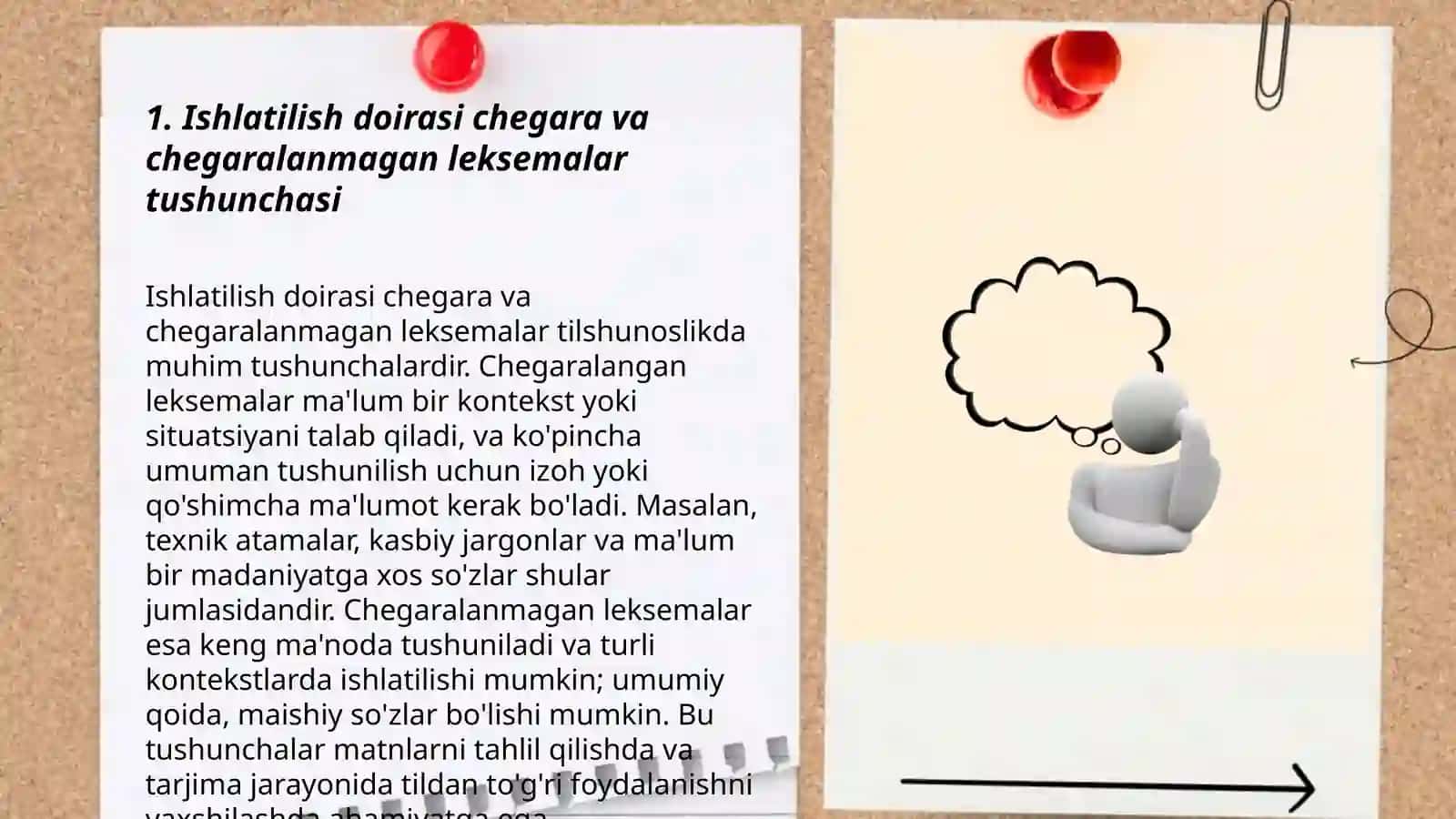 Ishlatilish doirasi chegaralangan va chegaralanmagan leksemalar 3