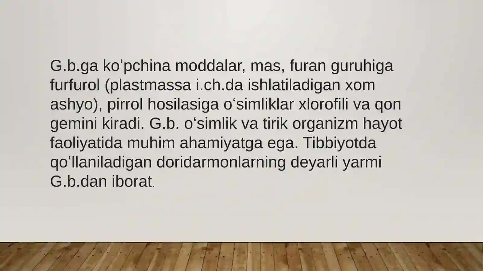Getero-vapolifunksional birikmalar asosida ishlab chiqariladigan zamonaviy dorivosi 3