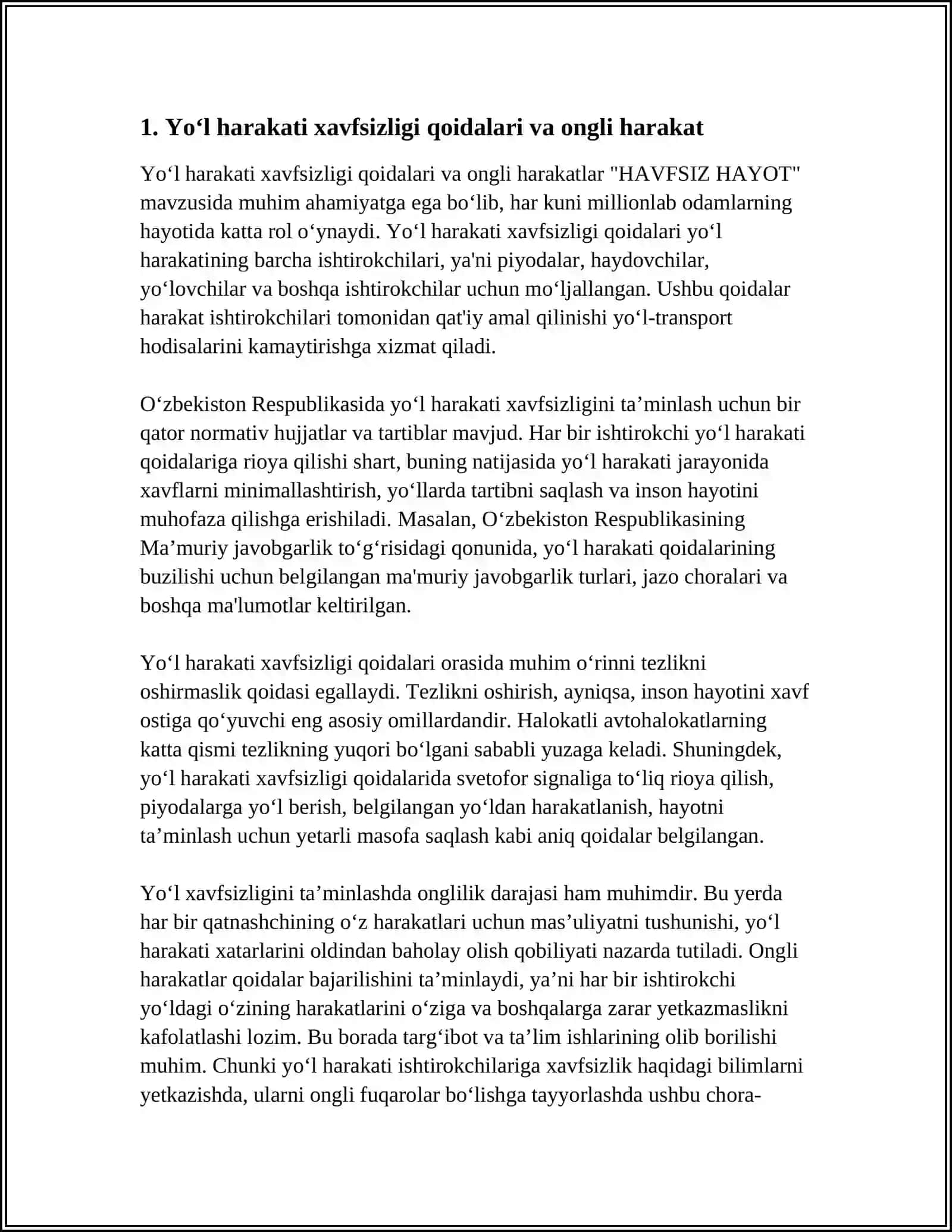 HAVFSIZ HAYOT 3