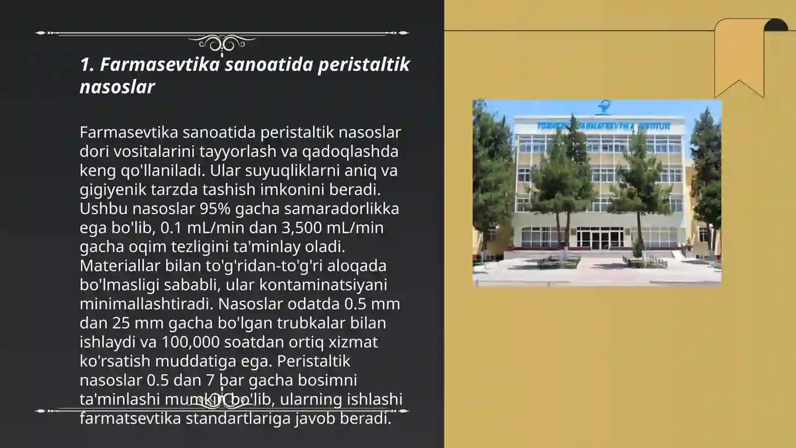 Farmasevtika sanoatida peristaltik nasoslar 3