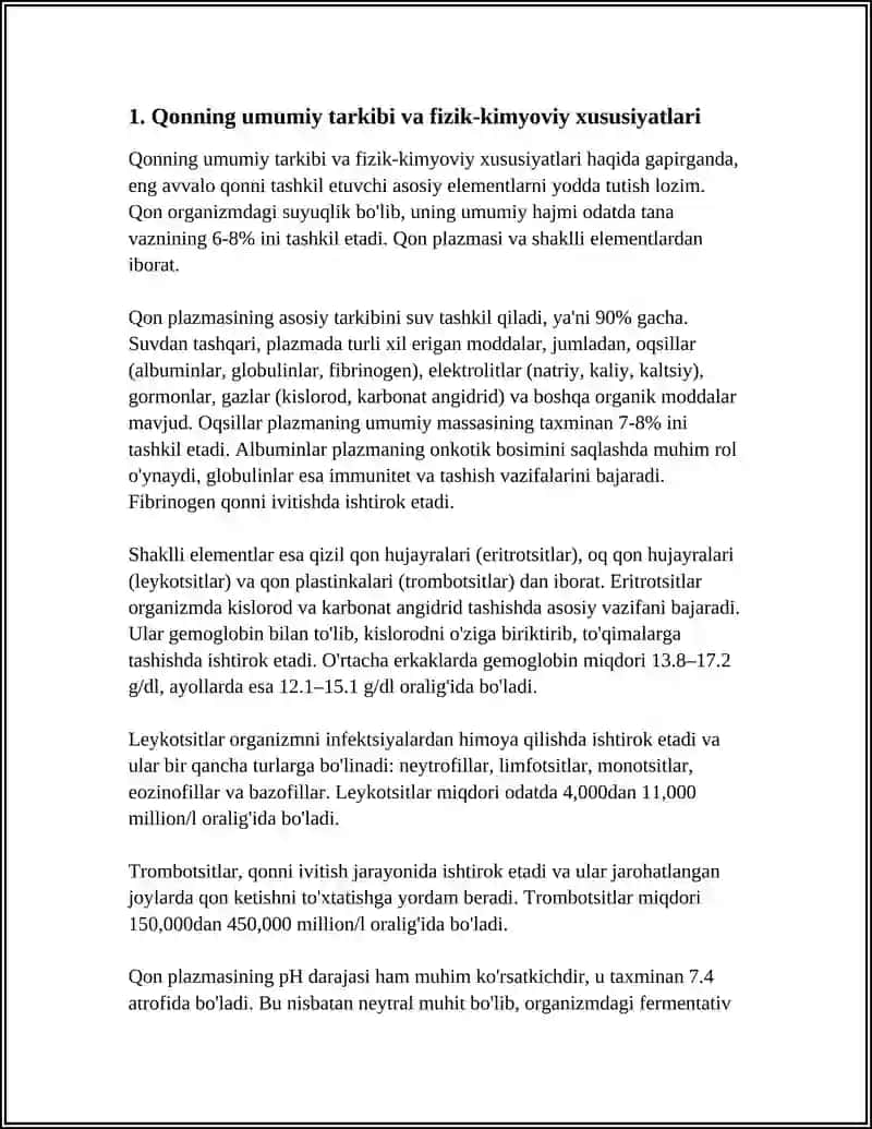 QON. QON-ROMIRLARINING TUZILISHI. TOMIRLARNING SINIFLANISHI,DEVORINI TUZILISHI 3