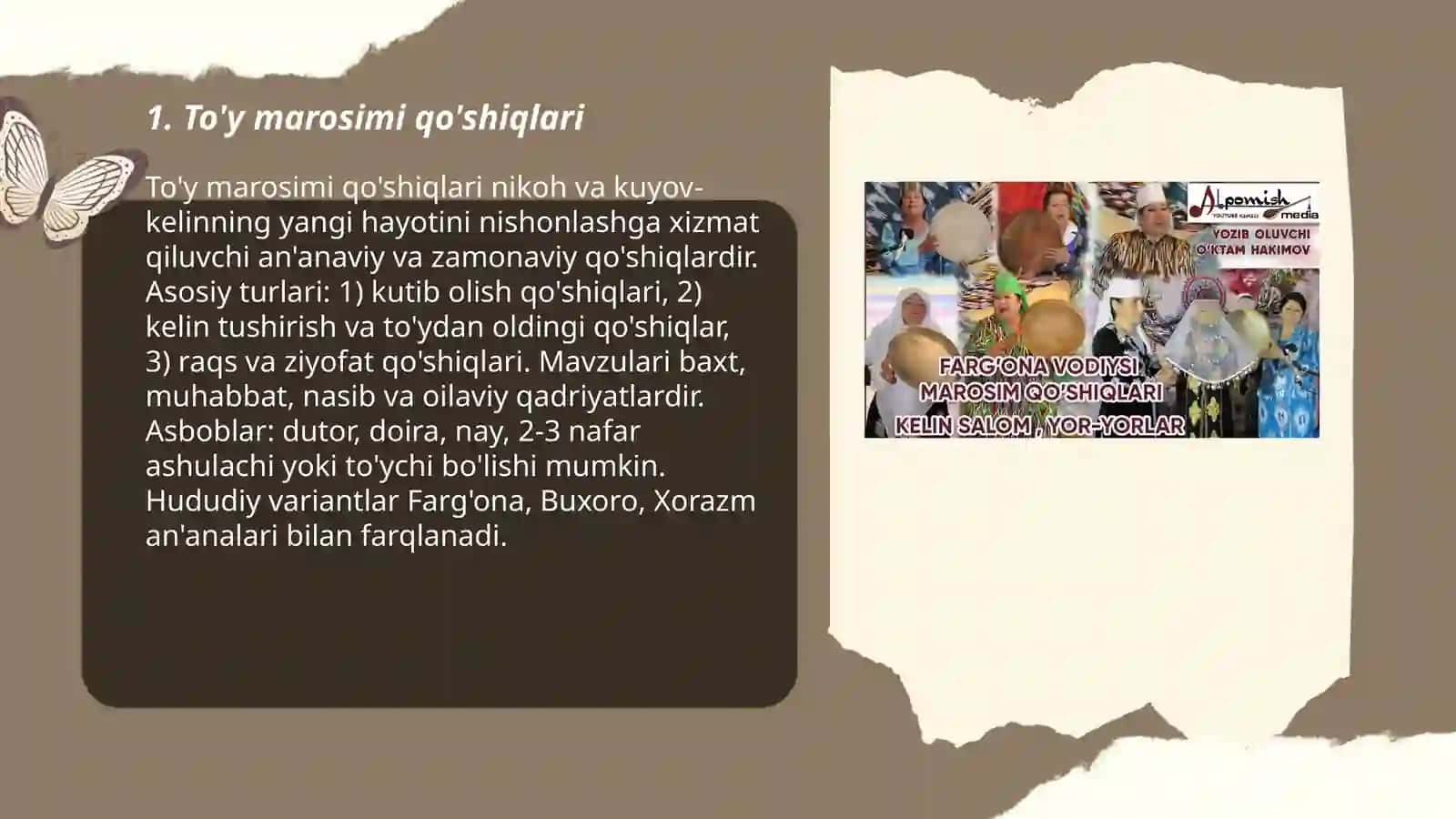 To'y marosimi qo'shiqlari 3