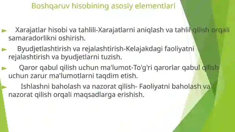 BYUDJETLASHTIRISH VA UNING KORXONA FAOLIYATINI REJALASHTIRISHDA TUTGAN O`RNI 3