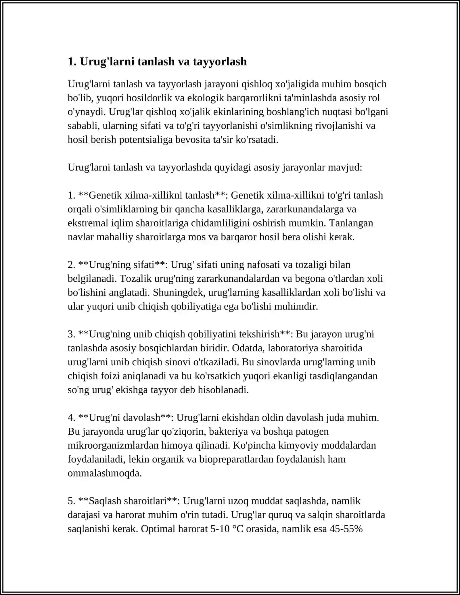 POMIDORNI KOʻCHATSIZ URUGʻIDAN YETISHTIRISH TEXNOLOGIYASI 3