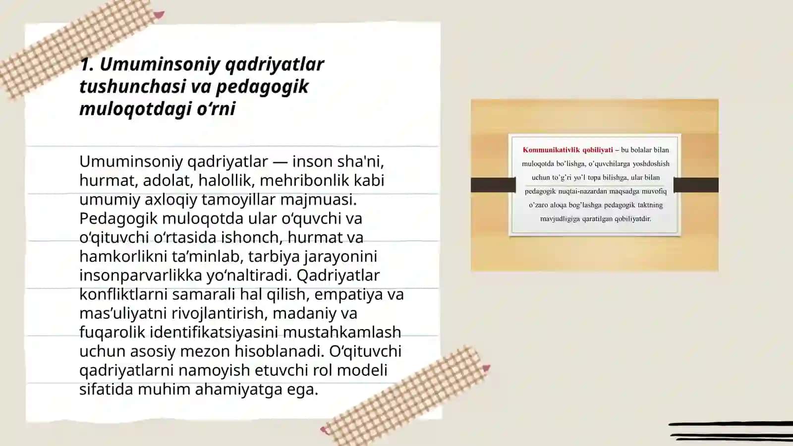 Pedagogik muloqotda umuminsoniy qadriyatlarning ustuvorligi 3
