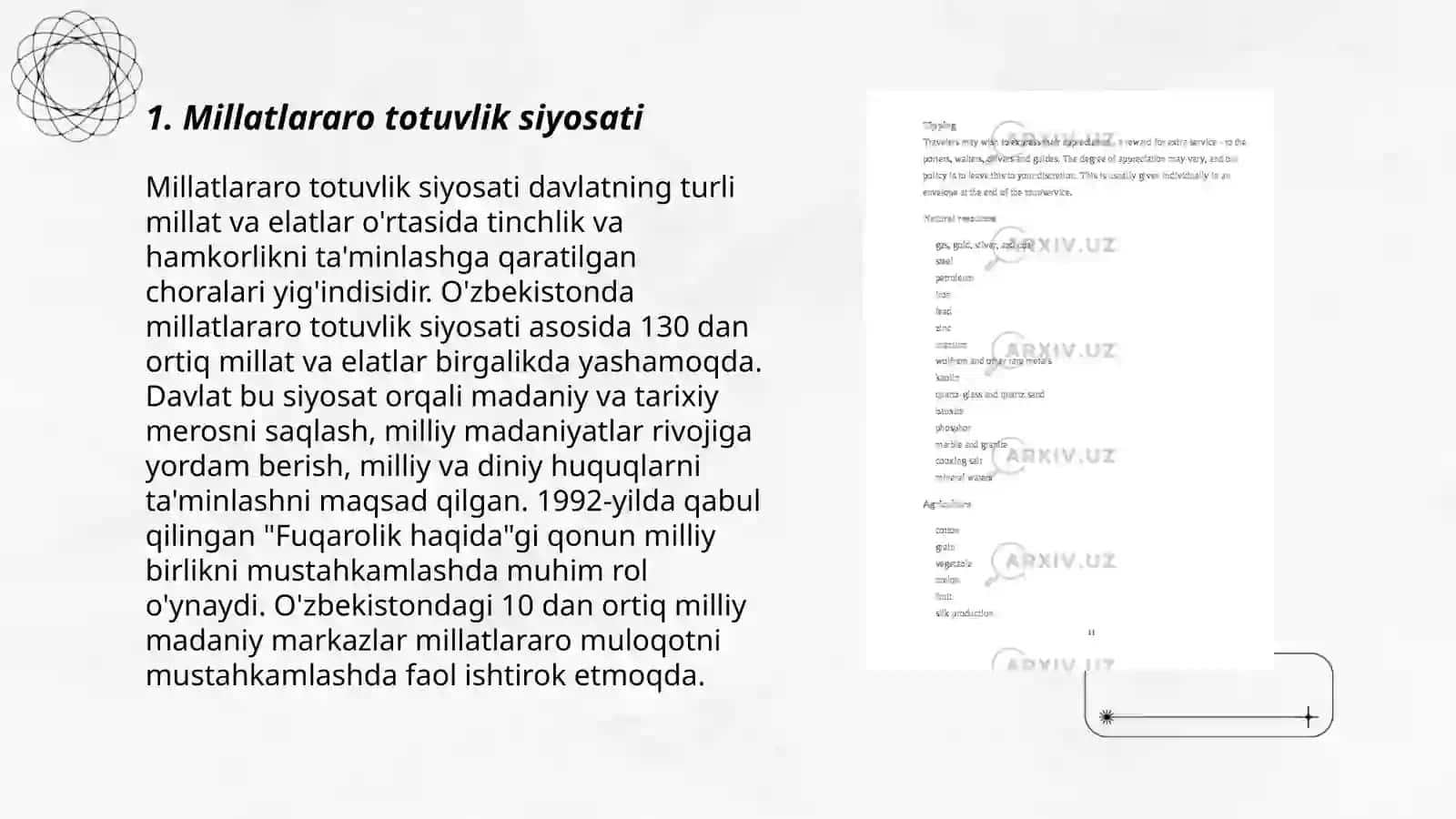 Oʻzbekistonda millatlararo munosabatlar 3