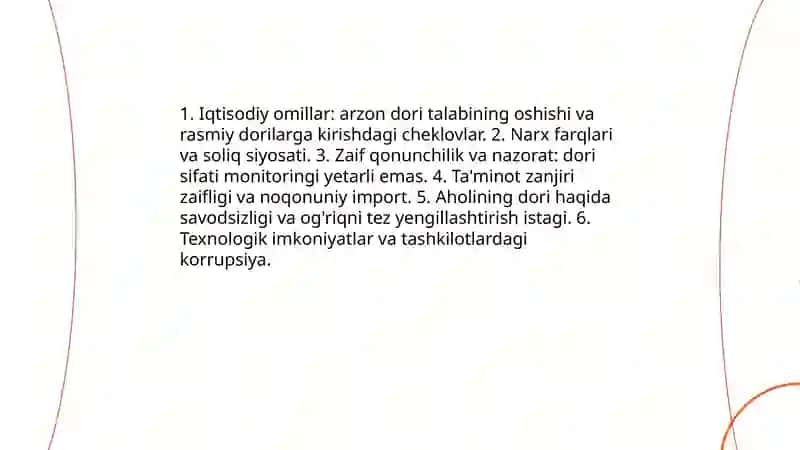 Farmasevtika bozorida dori vositalarini qalbakilashtirish muammolari 3