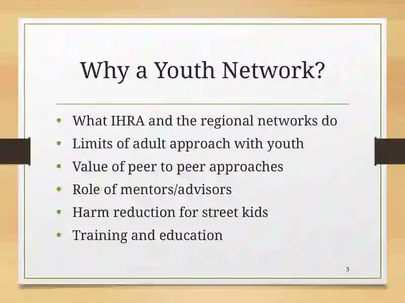 Harm Reduction for Young People 3