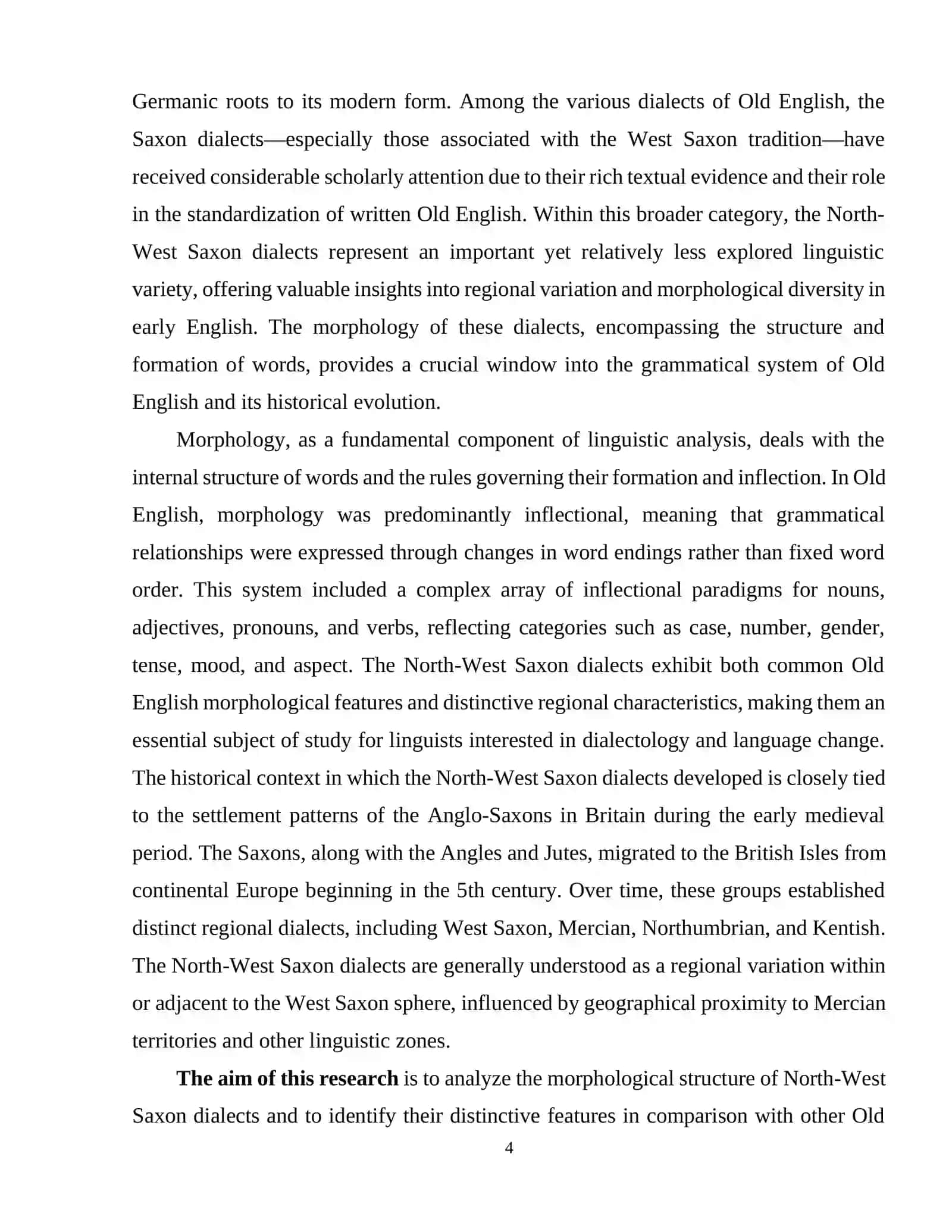 Morphology of North-West Saxon Dialects 3