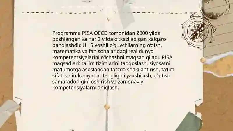 Xalqaro baholash dasturlari 3