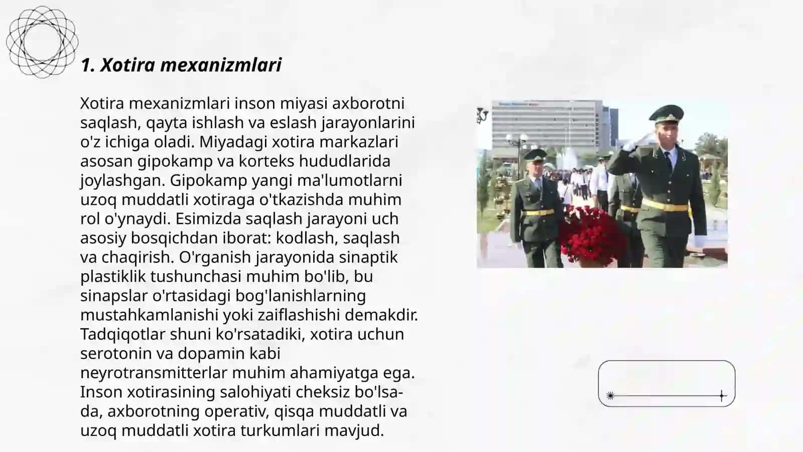 Xotira mexanizmi 3
