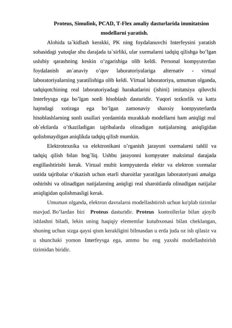 Immitatsion modellar va ularning turlari 3