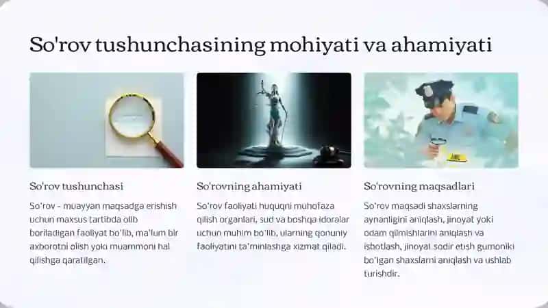 So'rov, ma'lumotlarni to'plash tadbiri 3