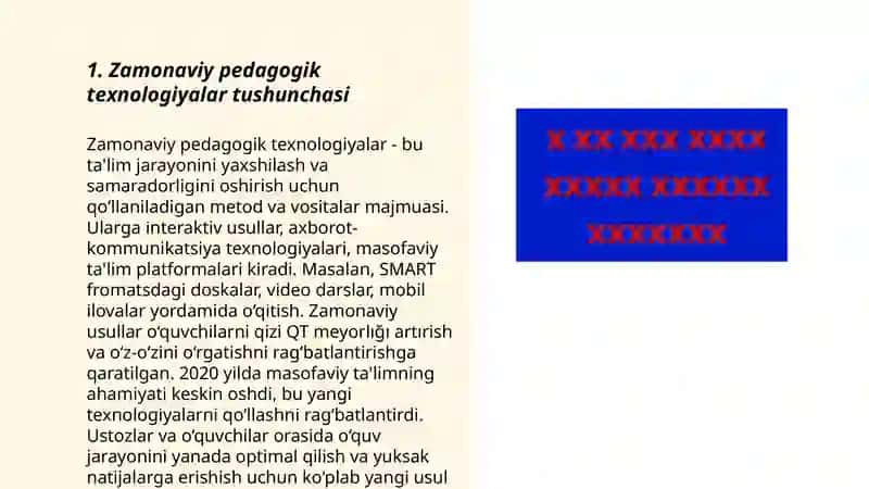 Zamonaviy pedagogik texnologiyalar 3