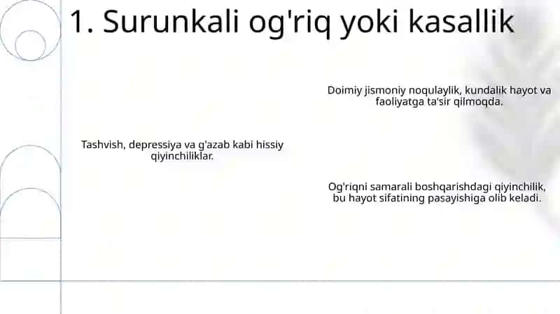 Terapevtik yordamga muhtoj bo'lgan bemorlarning asosiy xarakteristikasi 3