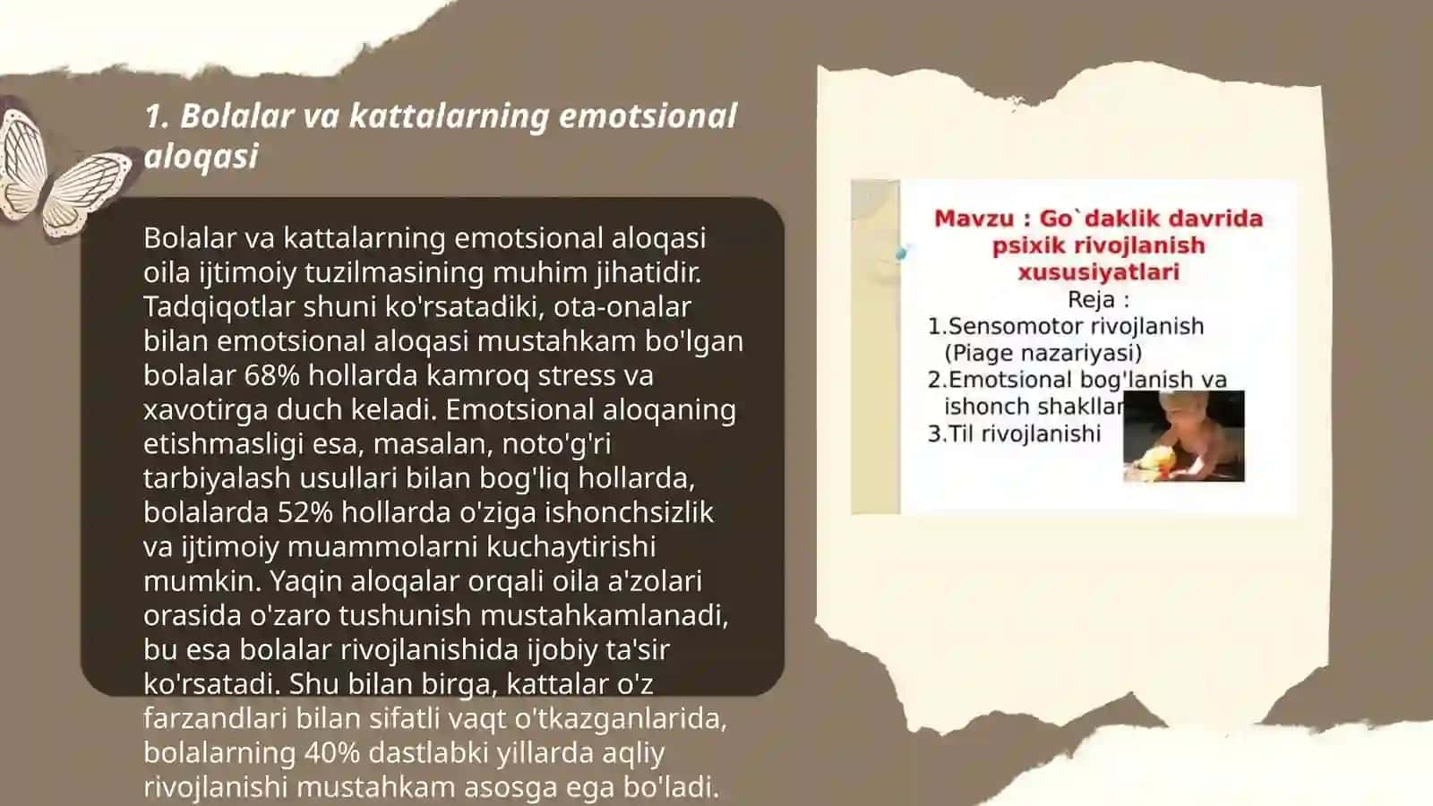 Goʻdaklik davrida psixik rivojlanishda kattalar bilan emotsional muloqotning ahamiyati 3