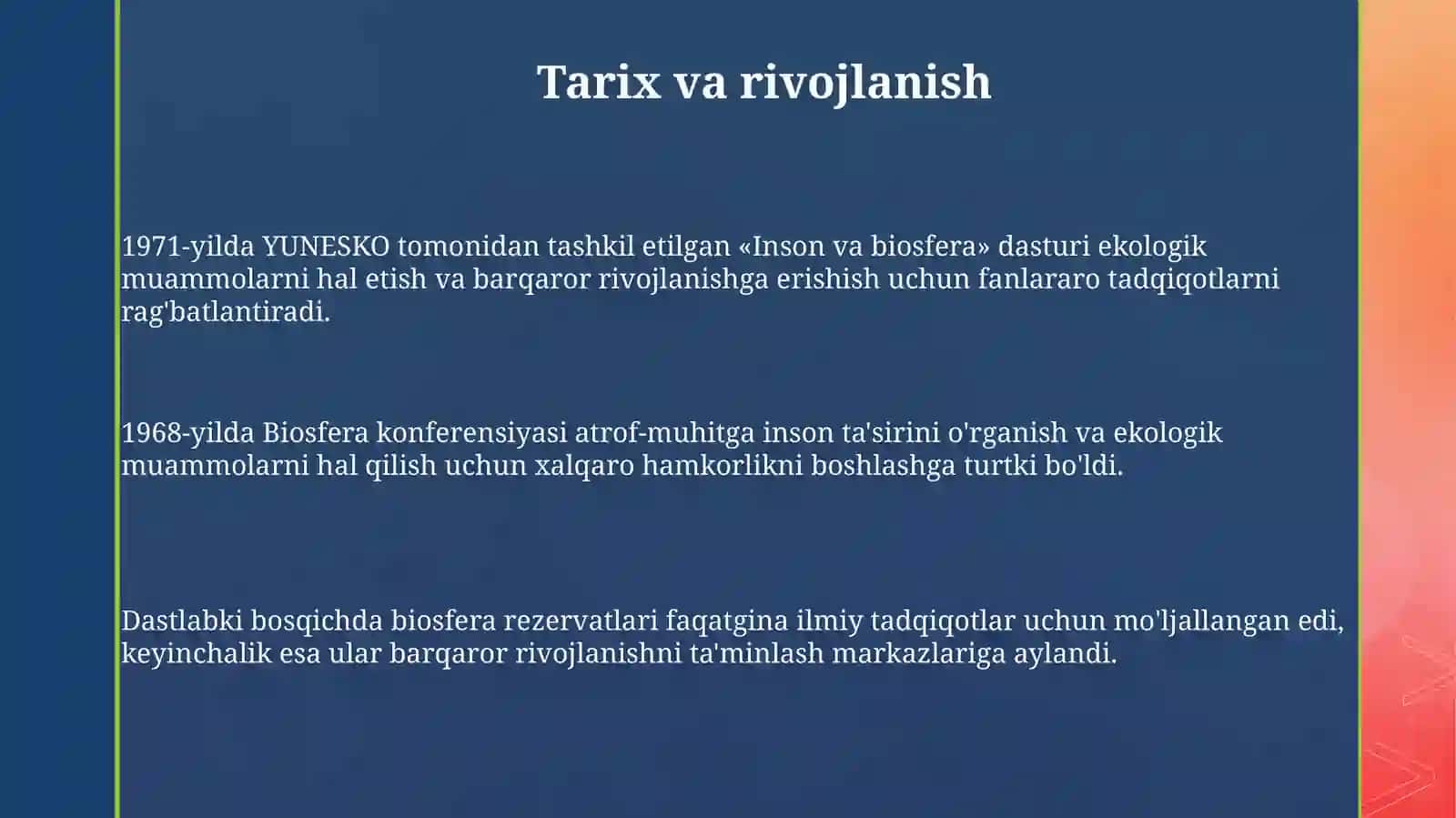 Odam va biosfera 3