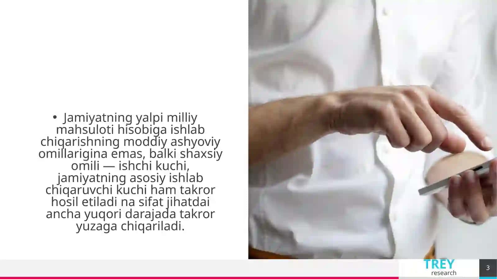 Ishchi kuchini takror xosil qilish va uning xususiyatlari 3