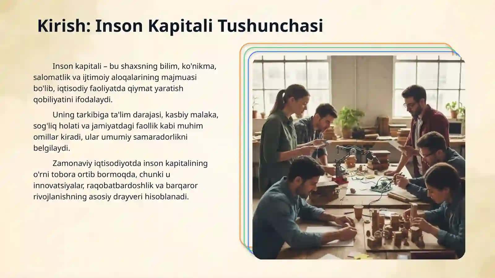 Inson kapitalining iqtisodiy rivojlanishdagi roli 3
