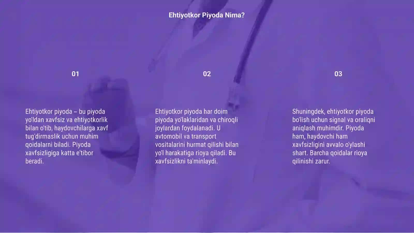 Ehtiyotkor Piyoda 3