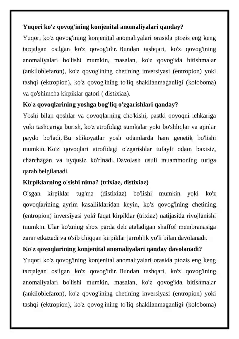 Qovoqlar plastikasi 3