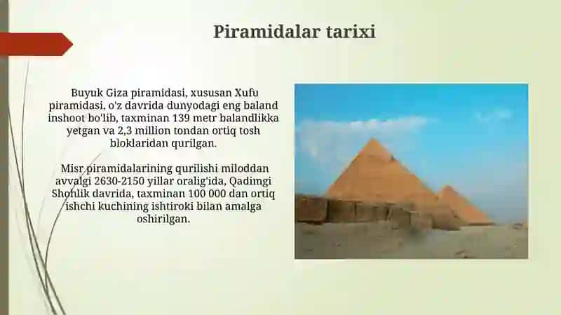 Piramida va kesik piramida haqida umumiy maʼlumot 3