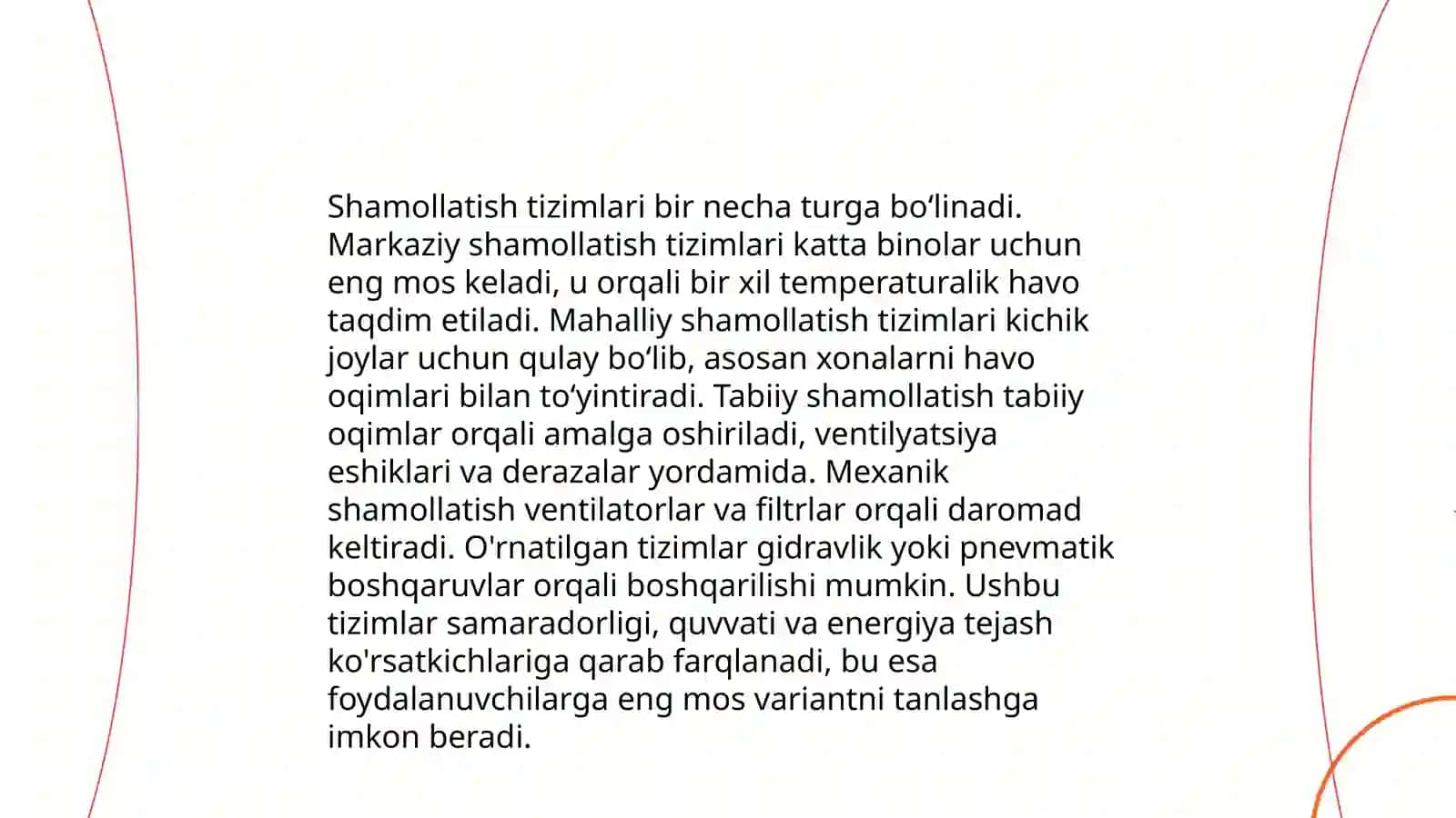 Shamollatish tuzimlari 3