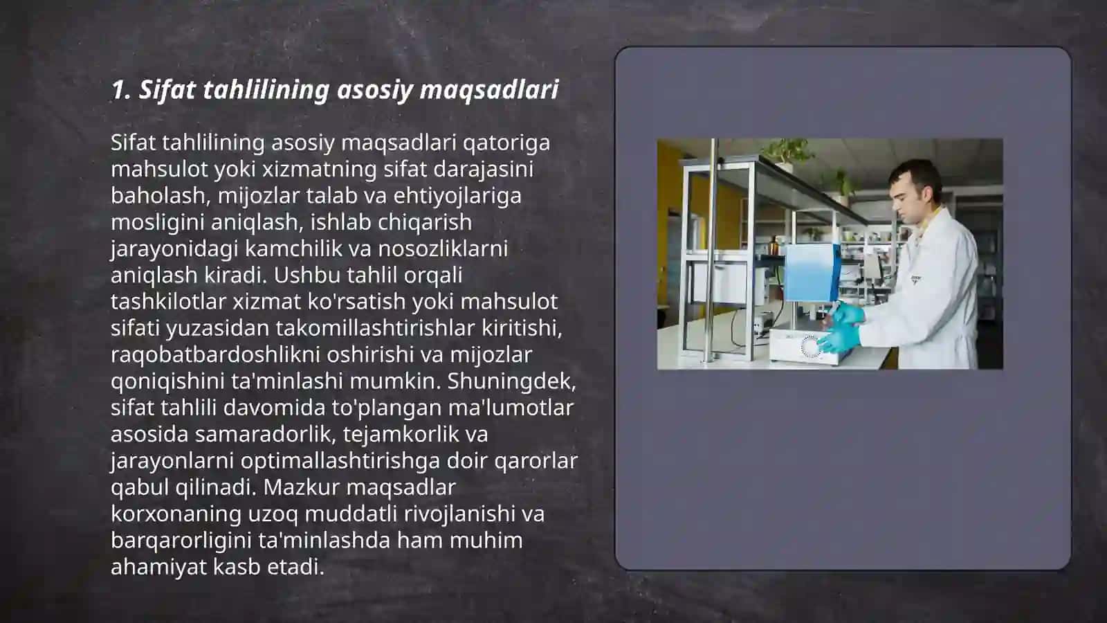 Sifat tahlilning maqsadi vazifalari fizik- kimyoviy usullari 3
