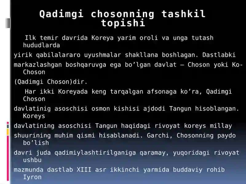Qadimgi Choson 3