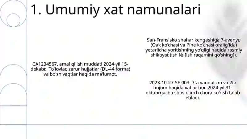 Umumiy xatlar 3