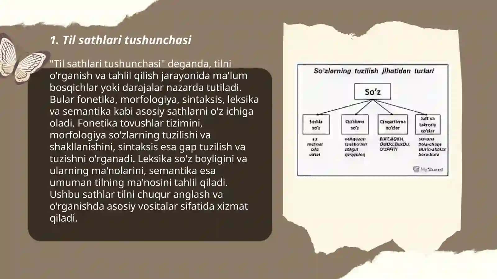 Til sathlari va ularning birliklari. Fonetik sath va fonetik birliklar 3