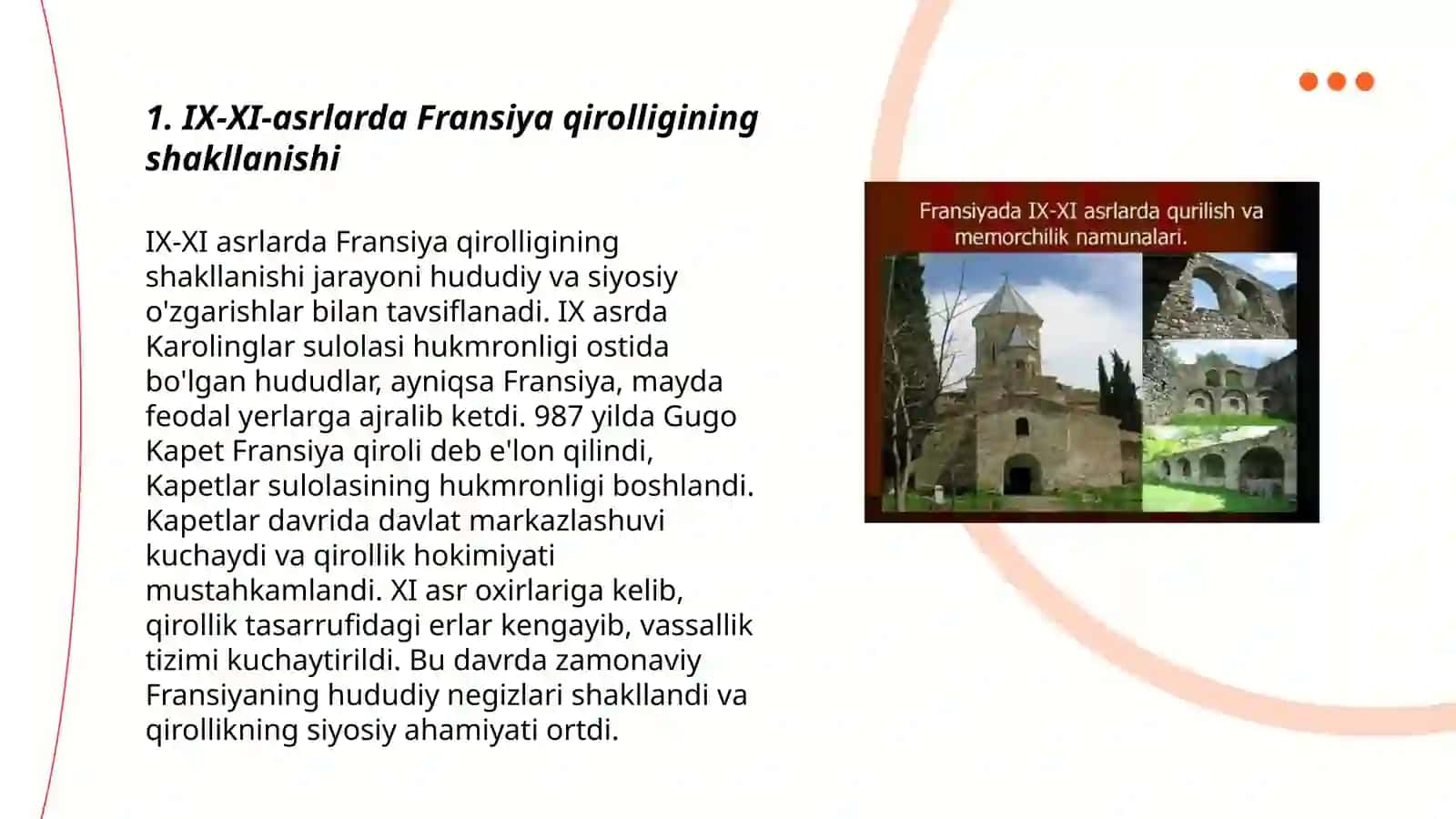 IX-XI-asrlarda Fransiya 3