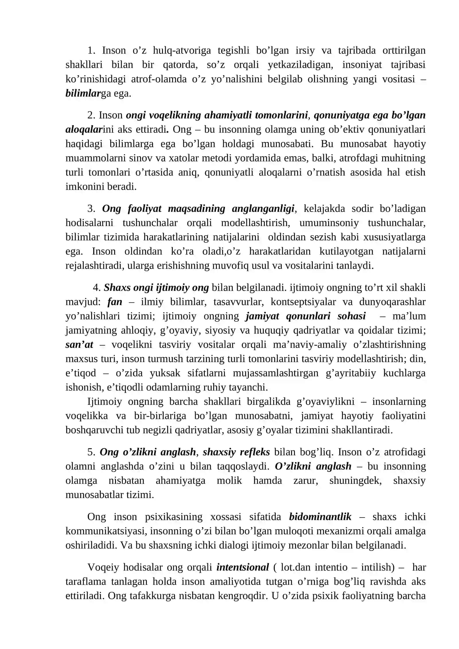 ONG TARAQQIYOTI VA ONGSIZLIK 3