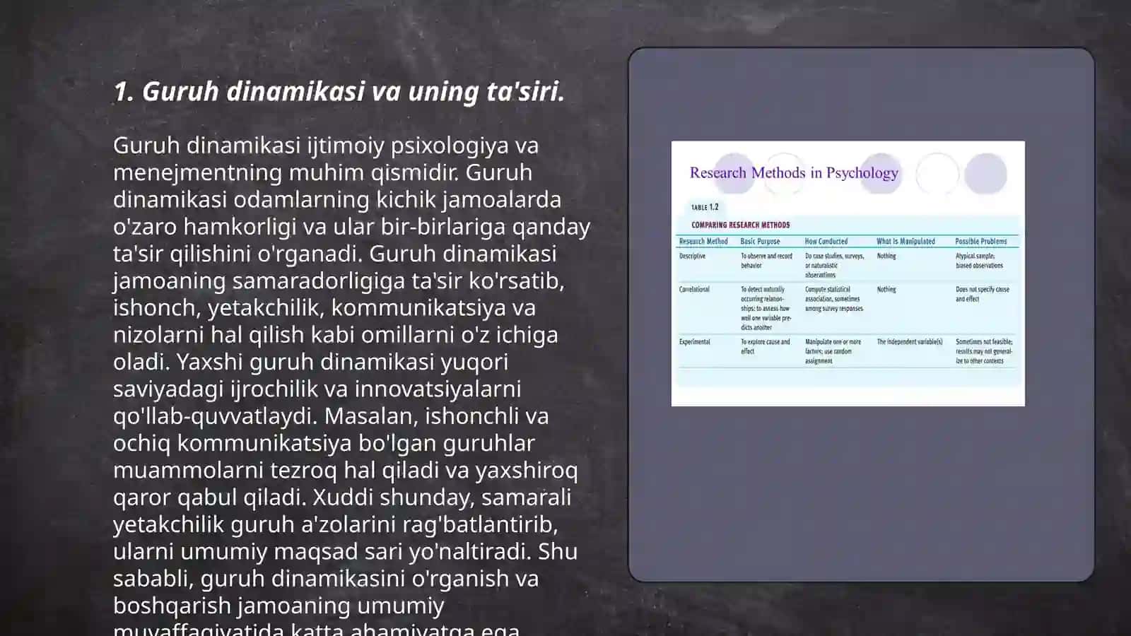 Sotsial psixologik treninglarda baxs-munozara usuli 3