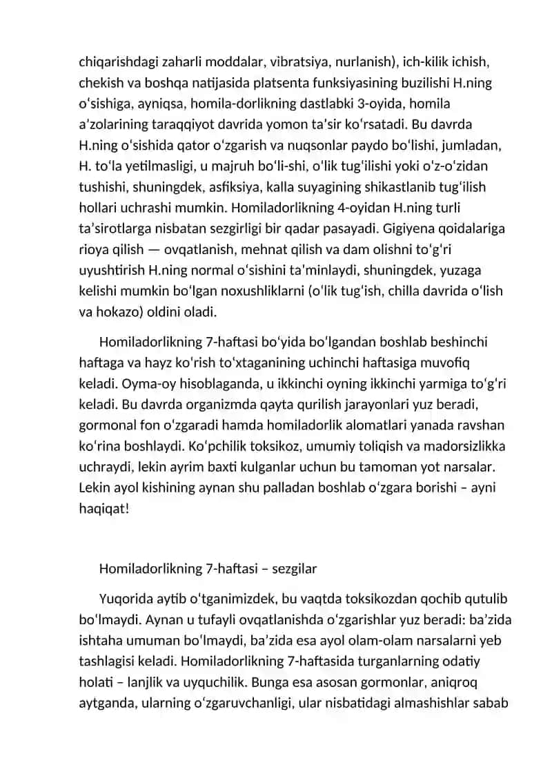 Homilaning ona qornidagi infekstsiyasi 3