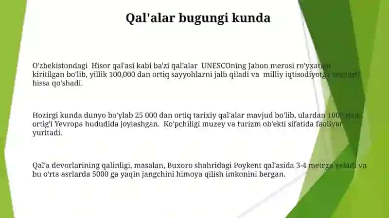Qal'alar tarixi 3