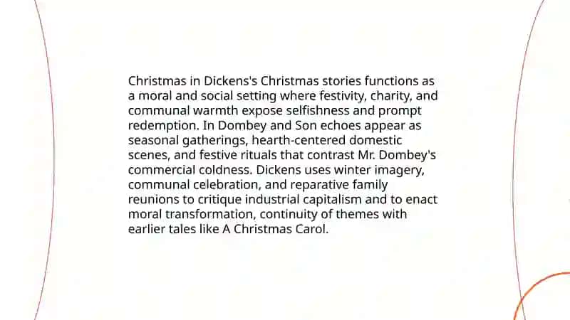 The Christmas stories and Douby and Son 3