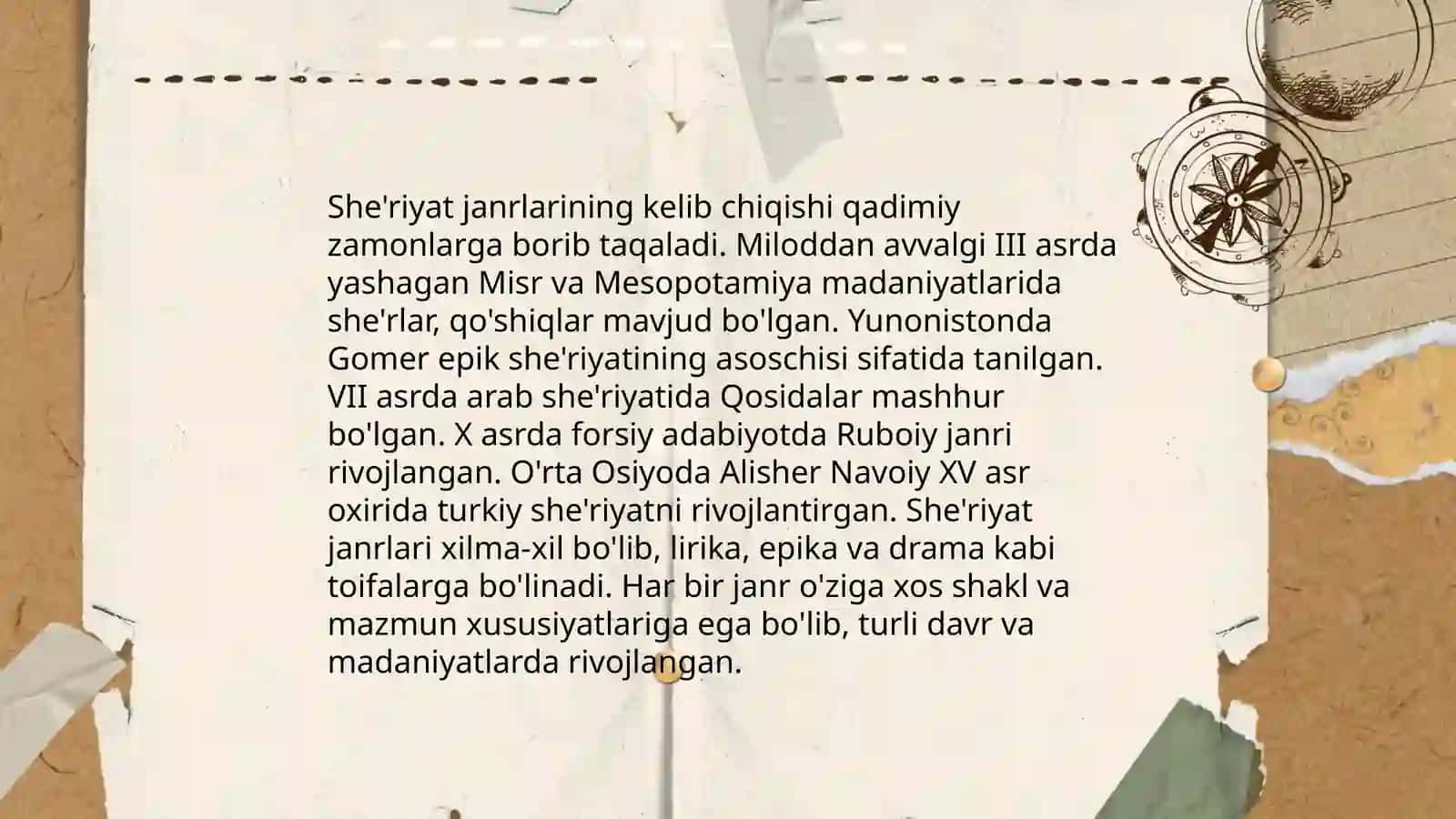 Hozirgi she'riyat janrlari 3