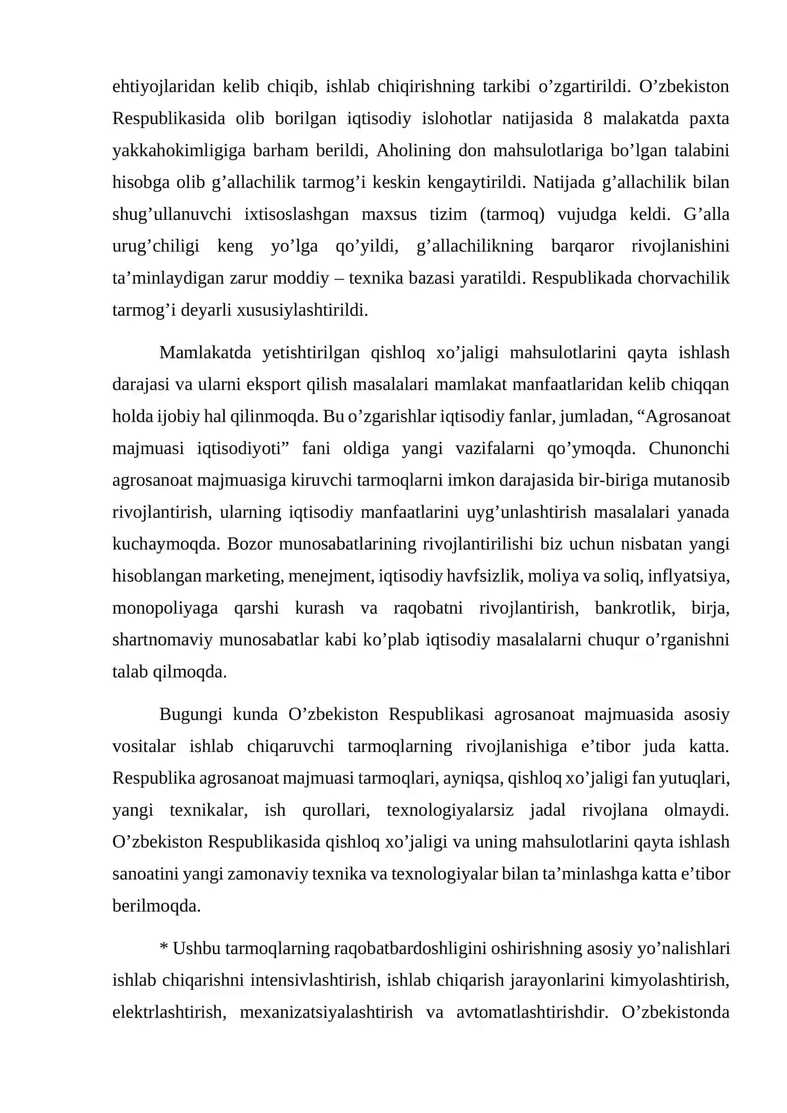 Agrosanoat majmuasi infratuzilmasi 3
