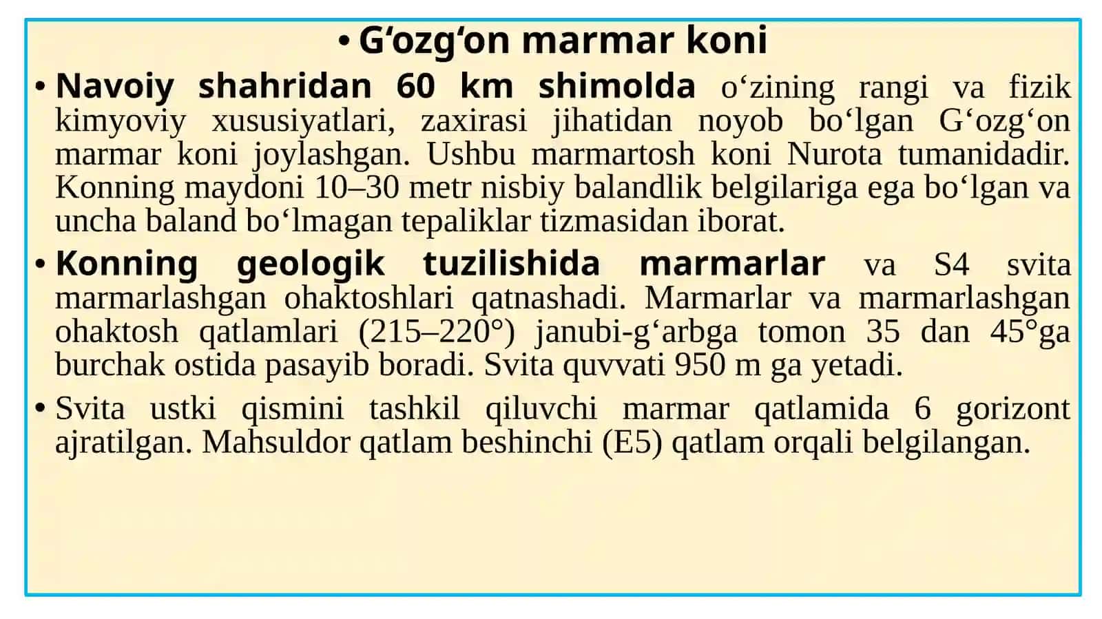 Dekorativ toshlar ning asosiy konlari 3