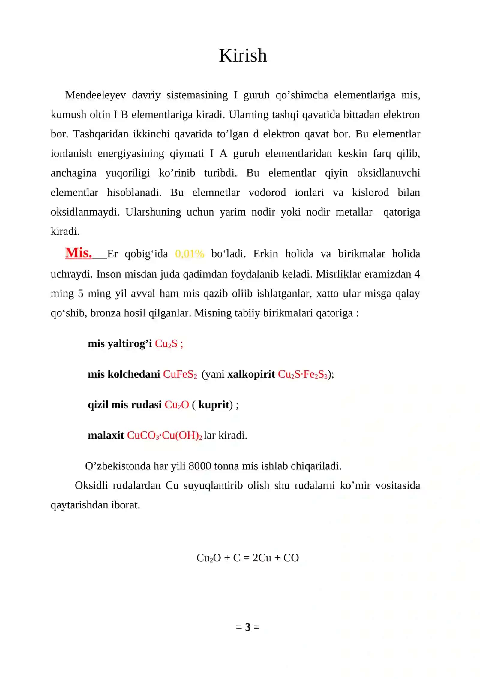 MIS (II) NITRATNING OLINISHI VA XOSSALARI 3