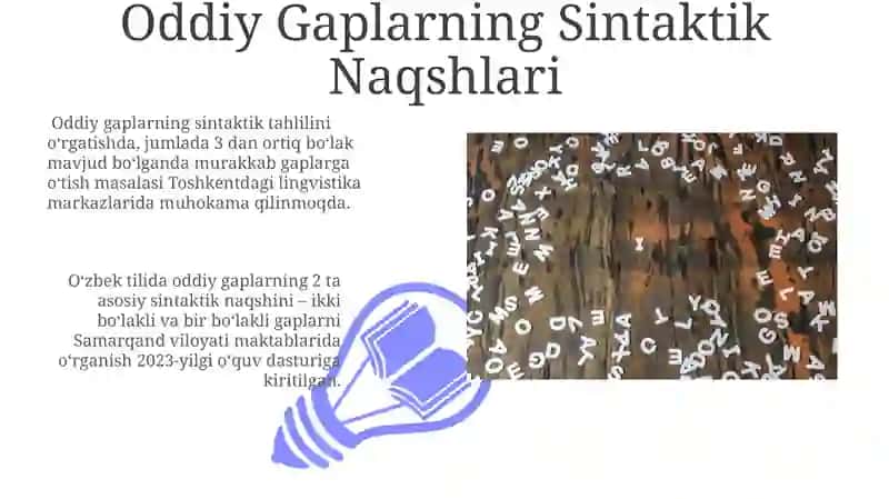 Lisoniy sintaktik qolip va uni ajratish usullari 3