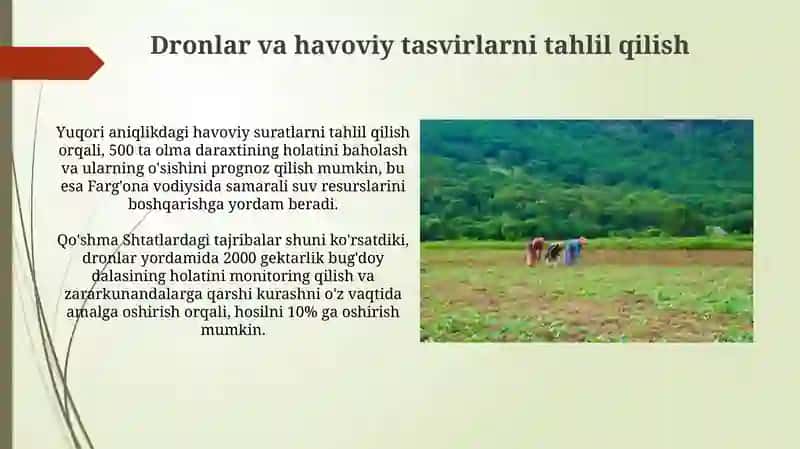 Zamonaviy Qishloq Xo'jaligi Texnologiyalari 3
