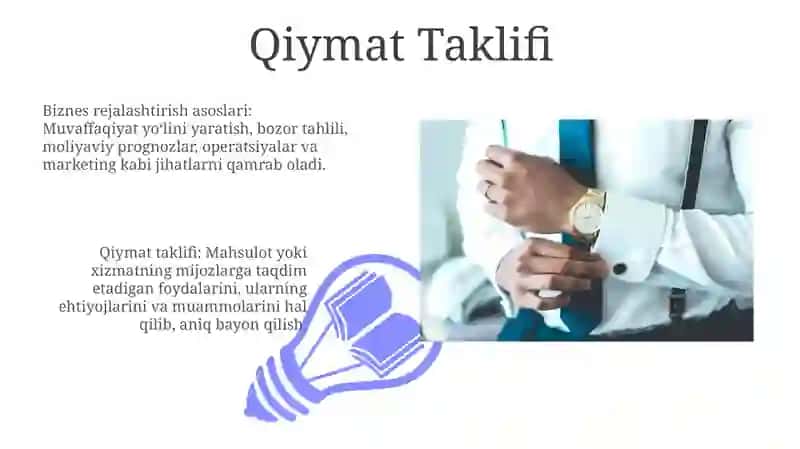 Tadbirkorlik faoliyatini rejalashtirish asoslari 3