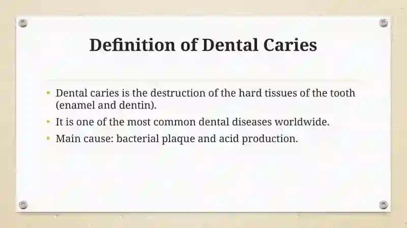 Thema.DENTAL CARIES 3