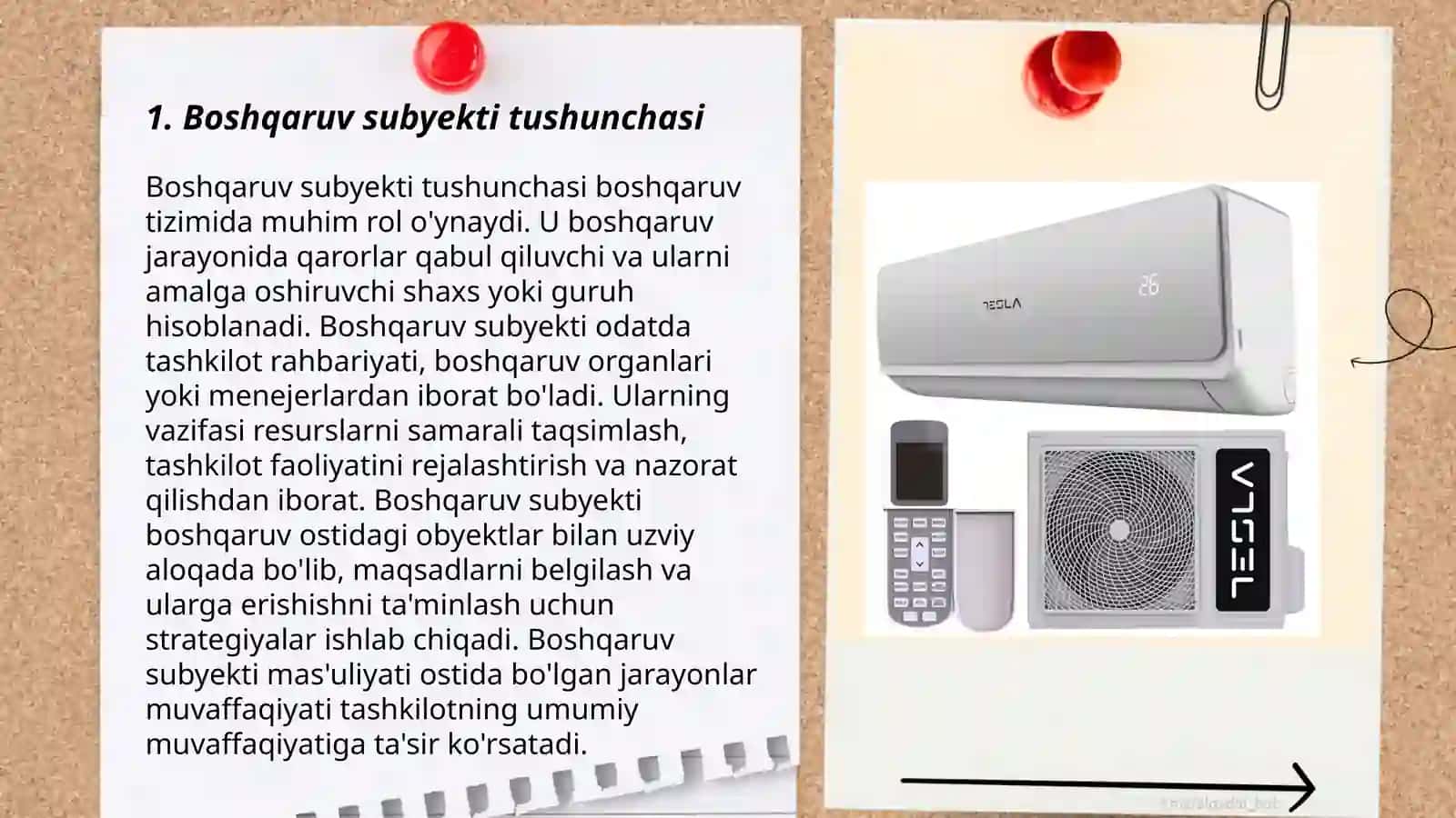 Boshqaruv subyekti va ta'biat. Menejmend funksiyalari 3