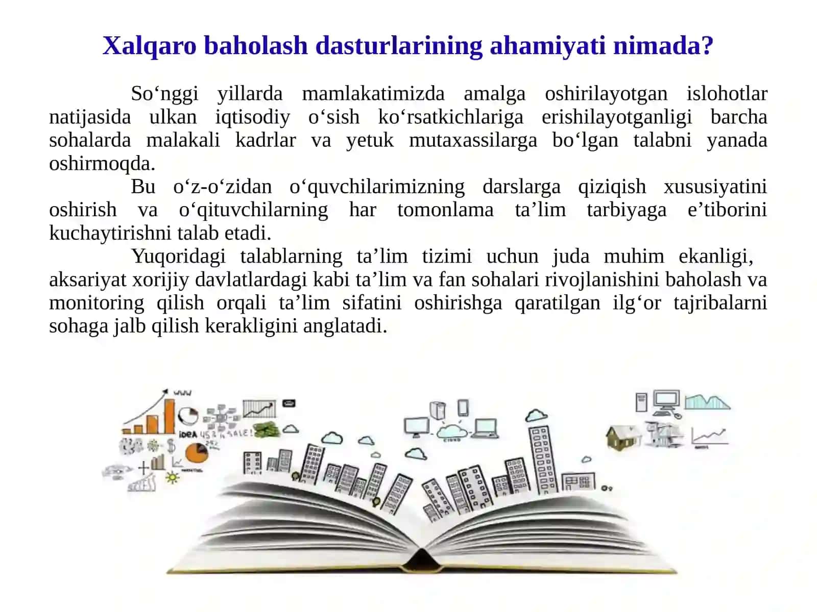 O‘quvchilarni bilim, ko‘nikmava malakalarini tashxis etish 3