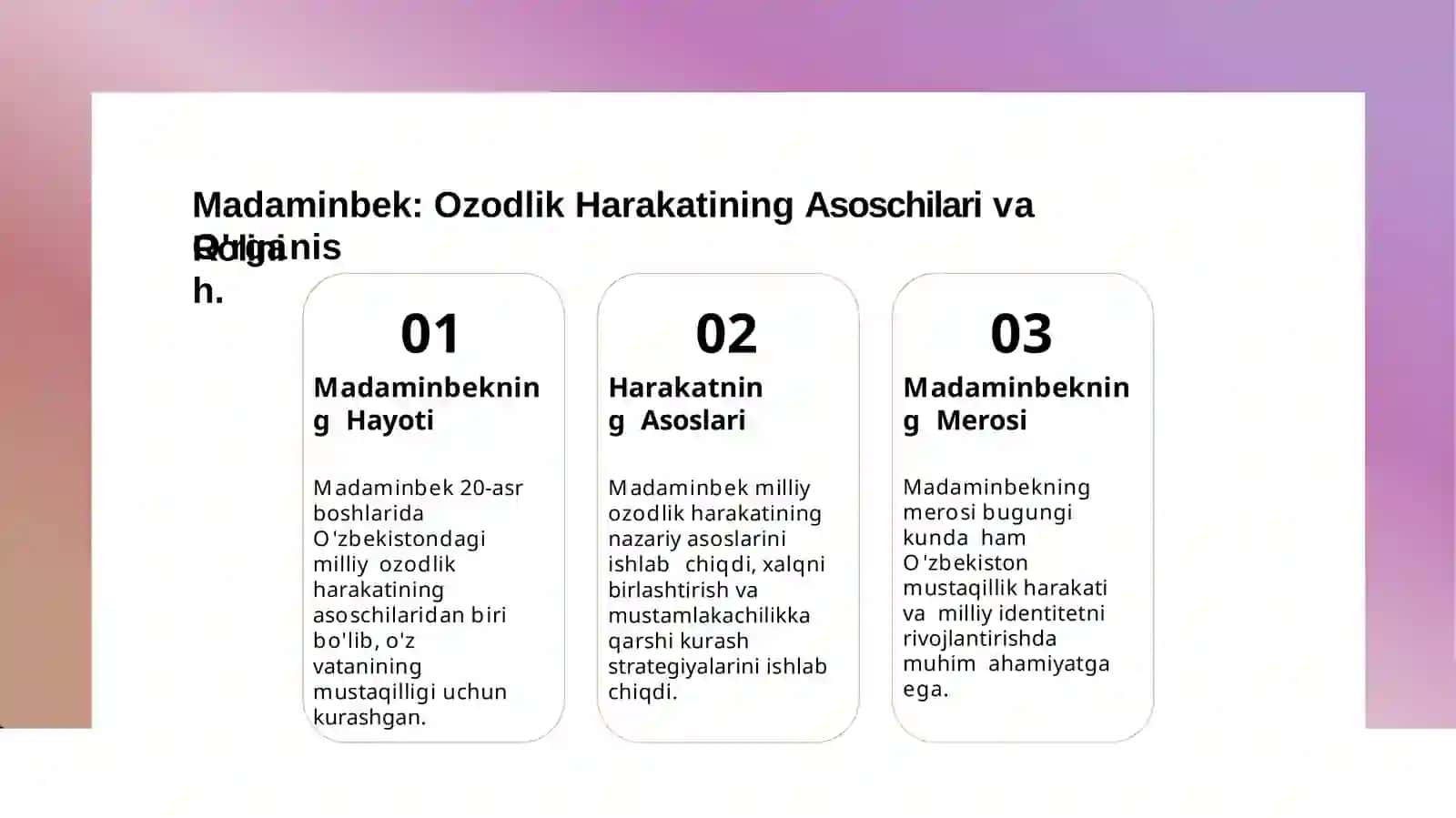 Madaminbek milliy-ozodlik harakatining rahbari 3