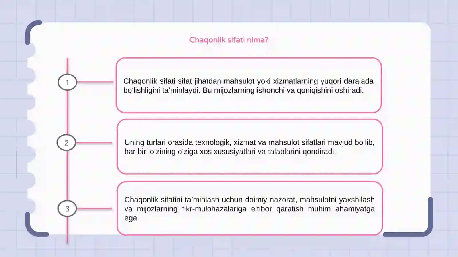 Chaqonlik sifati va uning turlariga tavsif 3